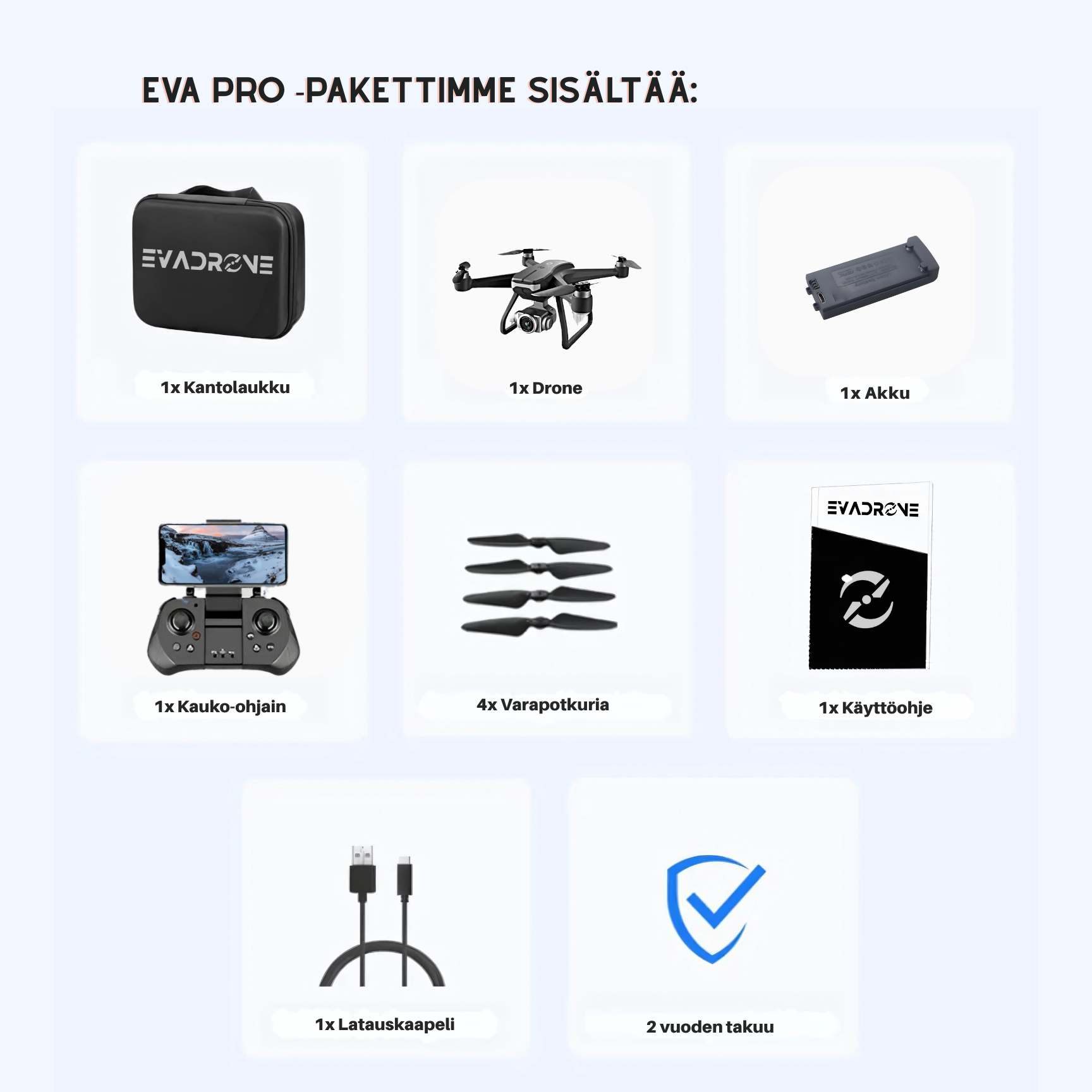 EVA Pro - Drooni 6K