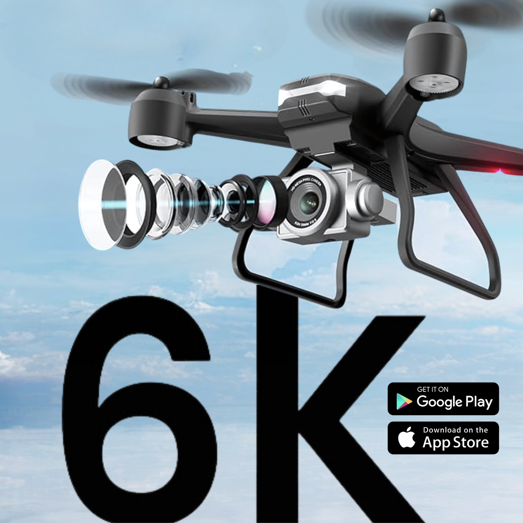 EVA Pro - Drooni 6K